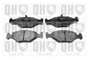 Bremsbelagsatz, Scheibenbremse Vorderachse QUINTON HAZELL BP977