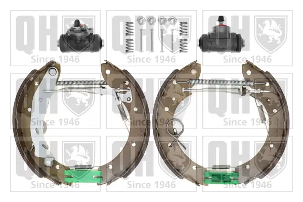 Bremsbackensatz Hinterachse QUINTON HAZELL BS1004K3