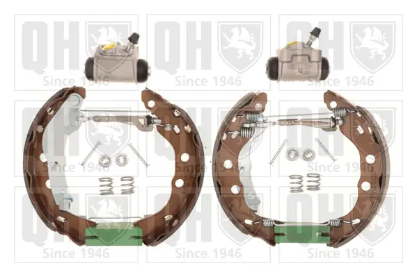 Bremsbackensatz Hinterachse QUINTON HAZELL BS1110K1