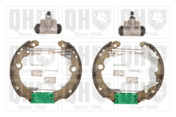 Bremsbackensatz Hinterachse QUINTON HAZELL BS1236K1