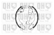 Bremsbackensatz Hinterachse QUINTON HAZELL BS601