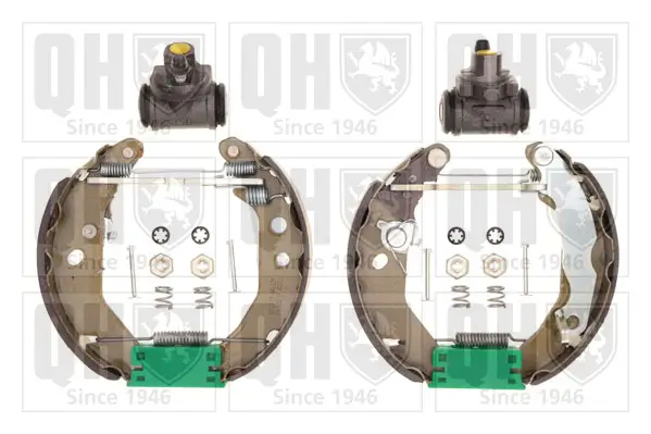 Bremsbackensatz Hinterachse QUINTON HAZELL BS801K1