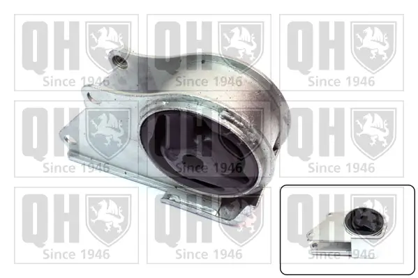 Lagerung, Motor Mitte hinten unten QUINTON HAZELL EM2589