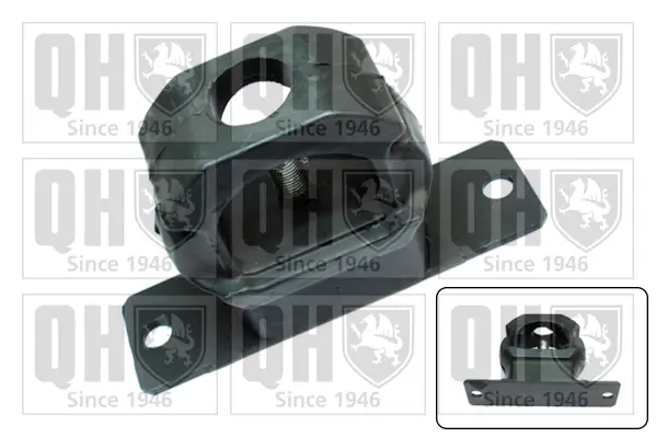 Lagerung, Motor hinten links unten QUINTON HAZELL EM2591