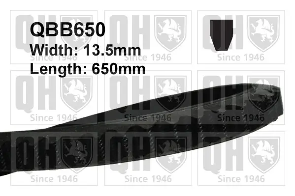 Keilriemen QUINTON HAZELL QBB650