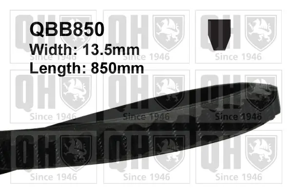 Keilriemen QUINTON HAZELL QBB850