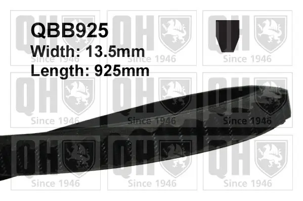 Keilriemen QUINTON HAZELL QBB925