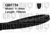Keilriemen QUINTON HAZELL QBF758