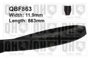 Keilriemen QUINTON HAZELL QBF863