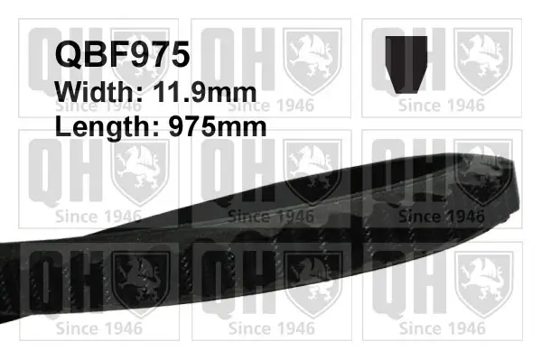 Keilriemen QUINTON HAZELL QBF975