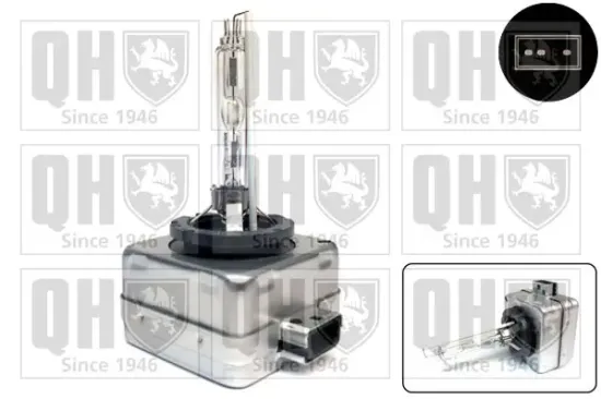 Glühlampe, Fernscheinwerfer 42 V 35 W D3S (Gasentladungslampe) QUINTON HAZELL QBL302G Bild Glühlampe, Fernscheinwerfer 42 V 35 W D3S (Gasentladungslampe) QUINTON HAZELL QBL302G