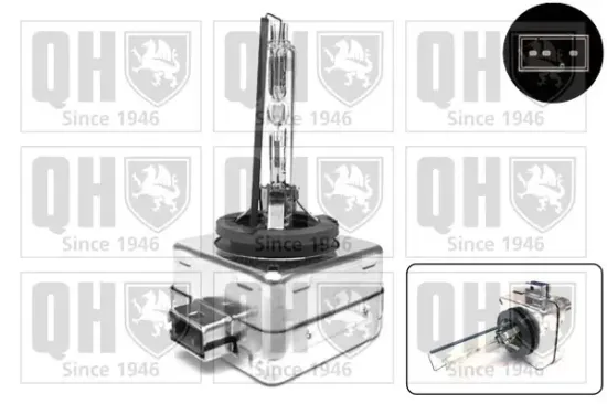 Glühlampe, Fernscheinwerfer 12 V 25 W D8S QUINTON HAZELL QBL665G Bild Glühlampe, Fernscheinwerfer 12 V 25 W D8S QUINTON HAZELL QBL665G