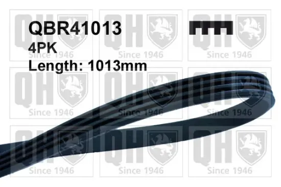 Keilrippenriemen QUINTON HAZELL QBR41013 Bild Keilrippenriemen QUINTON HAZELL QBR41013