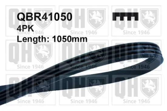Keilrippenriemen QUINTON HAZELL QBR41050 Bild Keilrippenriemen QUINTON HAZELL QBR41050