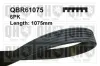 Keilrippenriemen QUINTON HAZELL QBR61075 Bild Keilrippenriemen QUINTON HAZELL QBR61075