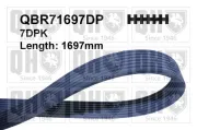 Keilrippenriemen QUINTON HAZELL QBR71697DP