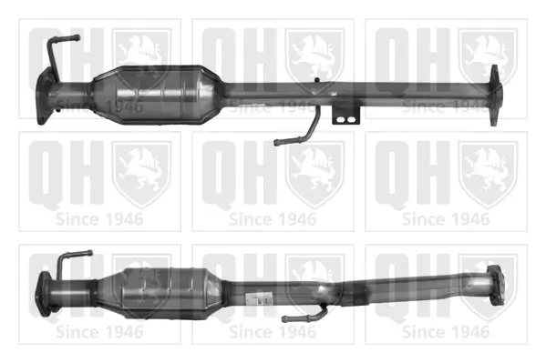 Katalysator hinten QUINTON HAZELL QCAT90696H