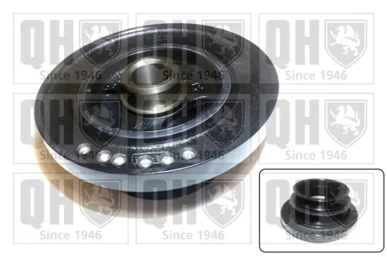 Riemenscheibe, Kurbelwelle QUINTON HAZELL QCD132 Bild Riemenscheibe, Kurbelwelle QUINTON HAZELL QCD132