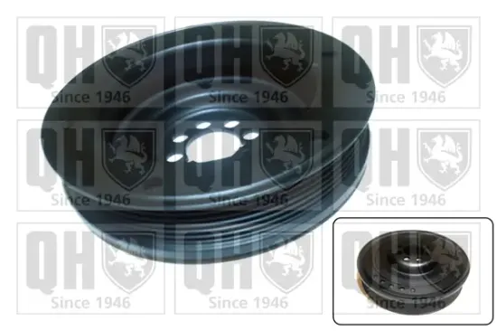 Riemenscheibe, Kurbelwelle QUINTON HAZELL QCD134 Bild Riemenscheibe, Kurbelwelle QUINTON HAZELL QCD134
