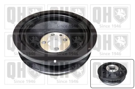 Riemenscheibe, Kurbelwelle QUINTON HAZELL QCD153 Bild Riemenscheibe, Kurbelwelle QUINTON HAZELL QCD153