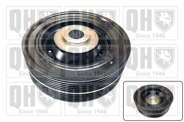 Riemenscheibe, Kurbelwelle QUINTON HAZELL QCD160