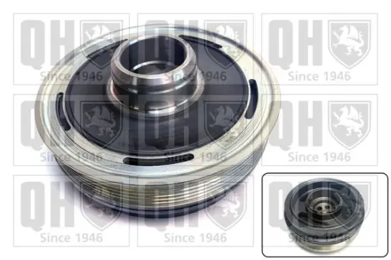 Riemenscheibe, Kurbelwelle QUINTON HAZELL QCD202 Bild Riemenscheibe, Kurbelwelle QUINTON HAZELL QCD202