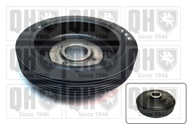 Riemenscheibe, Kurbelwelle QUINTON HAZELL QCD34