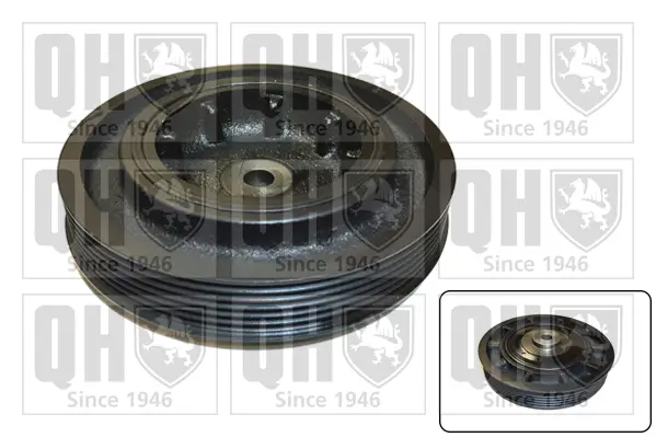 Riemenscheibe, Kurbelwelle QUINTON HAZELL QCD72