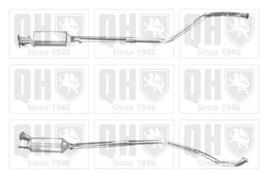 Ruß-/Partikelfilter, Abgasanlage QUINTON HAZELL QDPF11014 Bild Ruß-/Partikelfilter, Abgasanlage QUINTON HAZELL QDPF11014