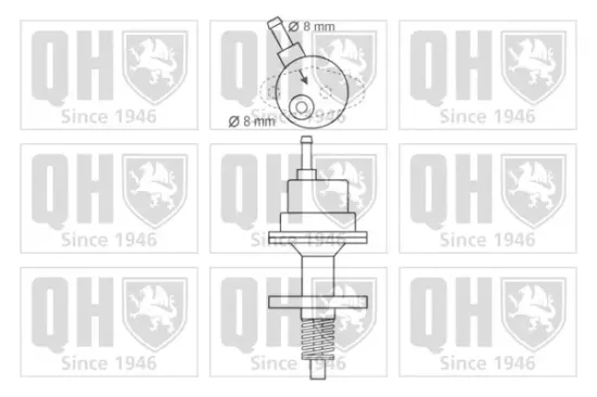 Kraftstoffpumpe QUINTON HAZELL QFP153 Bild Kraftstoffpumpe QUINTON HAZELL QFP153