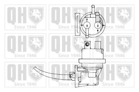 Kraftstoffpumpe QUINTON HAZELL QFP199 Bild Kraftstoffpumpe QUINTON HAZELL QFP199