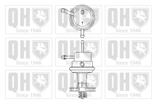 Kraftstoffpumpe QUINTON HAZELL QFP284 Bild Kraftstoffpumpe QUINTON HAZELL QFP284