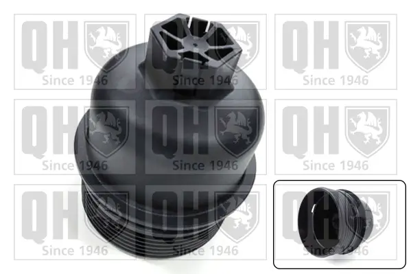 Deckel, Ölfiltergehäuse QUINTON HAZELL QOC1021