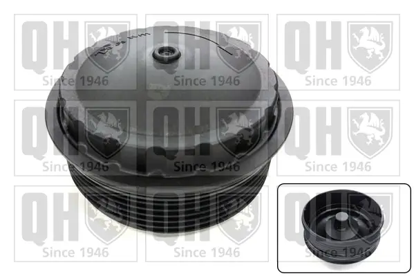 Deckel, Ölfiltergehäuse QUINTON HAZELL QOC1022
