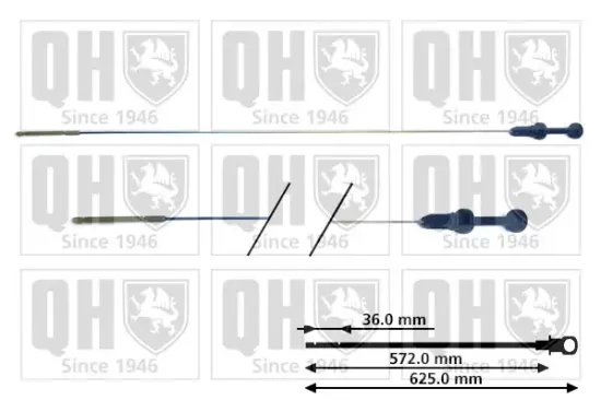 Ölpeilstab QUINTON HAZELL QOD108 Bild Ölpeilstab QUINTON HAZELL QOD108