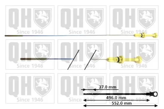 Ölpeilstab QUINTON HAZELL QOD110 Bild Ölpeilstab QUINTON HAZELL QOD110