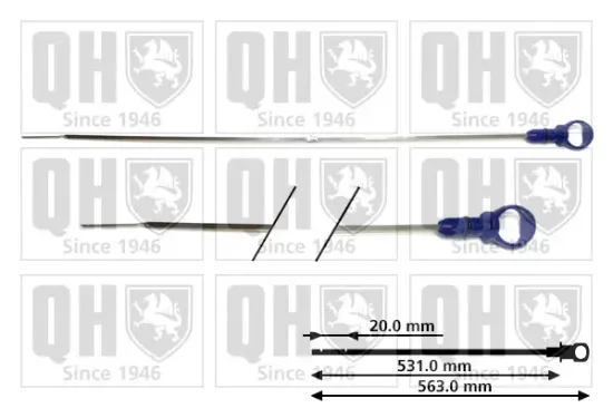 Ölpeilstab QUINTON HAZELL QOD114 Bild Ölpeilstab QUINTON HAZELL QOD114