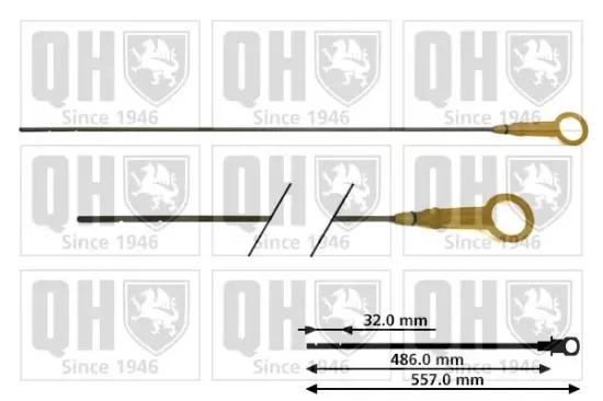 Ölpeilstab QUINTON HAZELL QOD121 Bild Ölpeilstab QUINTON HAZELL QOD121