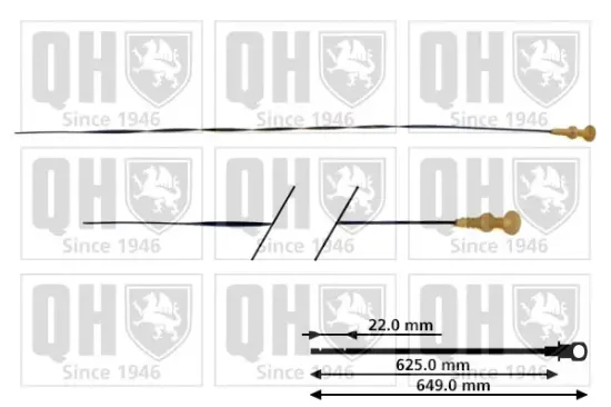 Ölpeilstab QUINTON HAZELL QOD124 Bild Ölpeilstab QUINTON HAZELL QOD124