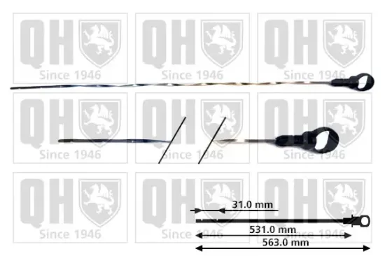 Ölpeilstab QUINTON HAZELL QOD132 Bild Ölpeilstab QUINTON HAZELL QOD132