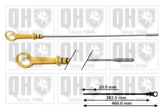 Ölpeilstab QUINTON HAZELL QOD161 Bild Ölpeilstab QUINTON HAZELL QOD161