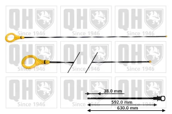 Ölpeilstab QUINTON HAZELL QOD162 Bild Ölpeilstab QUINTON HAZELL QOD162