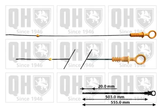 Ölpeilstab QUINTON HAZELL QOD173 Bild Ölpeilstab QUINTON HAZELL QOD173