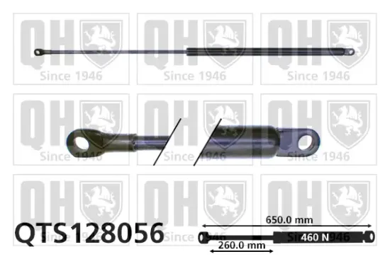 Gasfeder, Koffer-/Laderaum QUINTON HAZELL QTS128056 Bild Gasfeder, Koffer-/Laderaum QUINTON HAZELL QTS128056