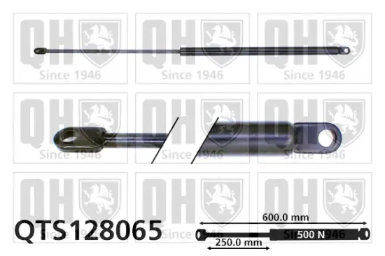 Gasfeder, Koffer-/Laderaum QUINTON HAZELL QTS128065 Bild Gasfeder, Koffer-/Laderaum QUINTON HAZELL QTS128065