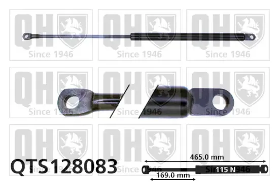 Gasfeder, Koffer-/Laderaum QUINTON HAZELL QTS128083 Bild Gasfeder, Koffer-/Laderaum QUINTON HAZELL QTS128083