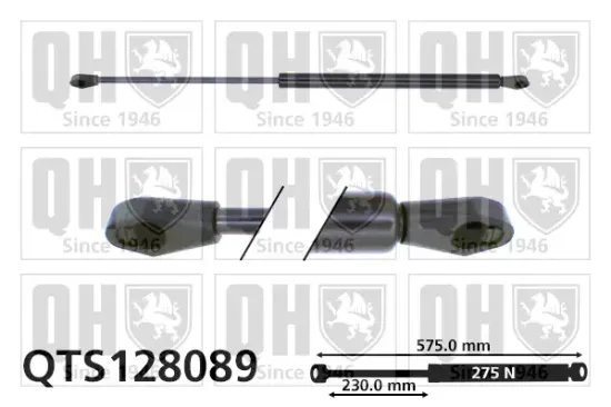 Gasfeder, Koffer-/Laderaum QUINTON HAZELL QTS128089 Bild Gasfeder, Koffer-/Laderaum QUINTON HAZELL QTS128089