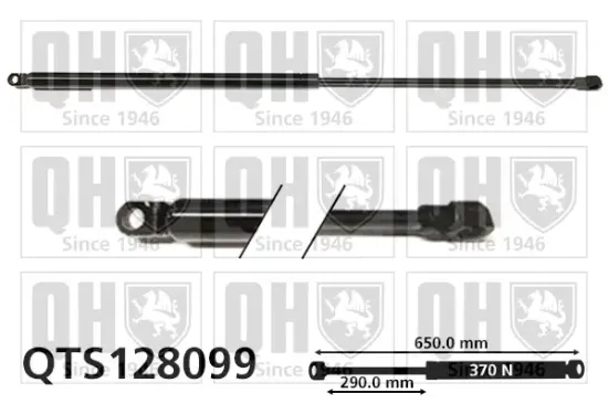 Gasfeder, Koffer-/Laderaum QUINTON HAZELL QTS128099 Bild Gasfeder, Koffer-/Laderaum QUINTON HAZELL QTS128099