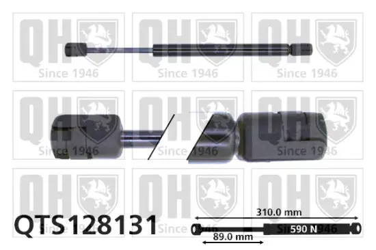 Gasfeder, Koffer-/Laderaum QUINTON HAZELL QTS128131 Bild Gasfeder, Koffer-/Laderaum QUINTON HAZELL QTS128131