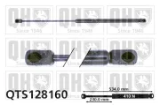 Gasfeder, Koffer-/Laderaum QUINTON HAZELL QTS128160